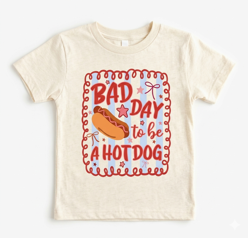 Bad Day to be a Hotdog Collab- Children's PreOrder