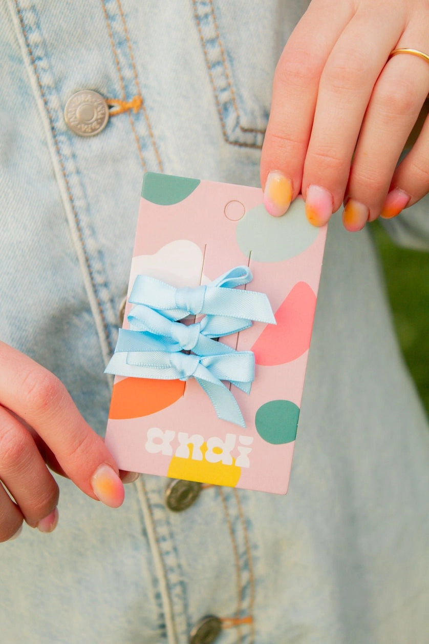 Teeny Satin Bows 3-Pack - Accessory