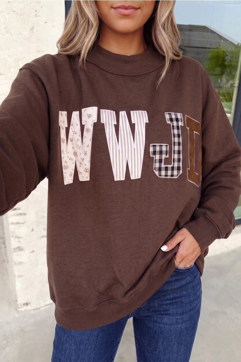 WWJD Mock neck Pre-Order